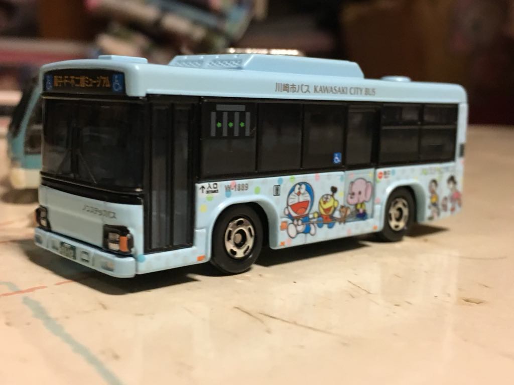 トミカ 川崎市交通局 ドラえもん号 いすゞエルガ : 趣味の日誌 オタク