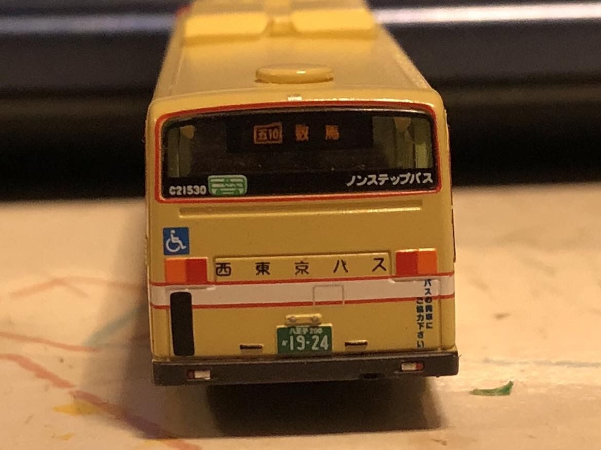 全国バスコレクション JB073 西東京バス : 趣味の日誌 オタクの時間