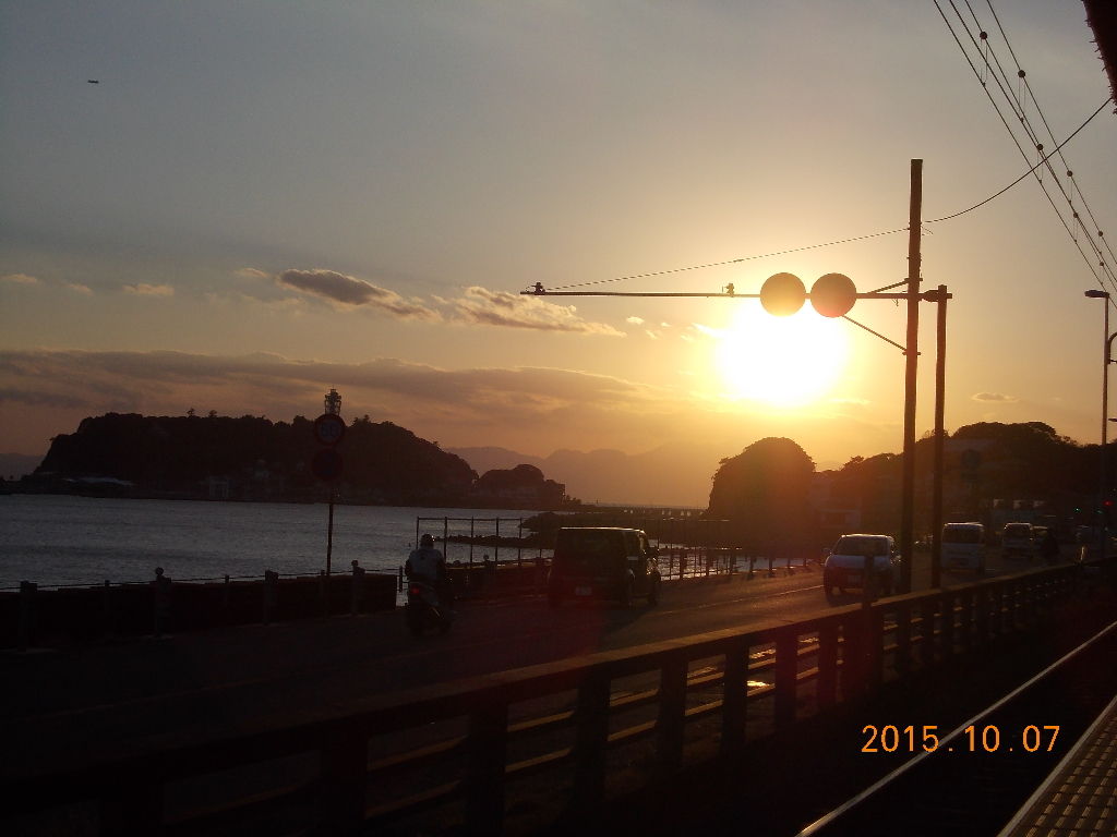 鎌倉高校前駅にて 東急ファンのブログ