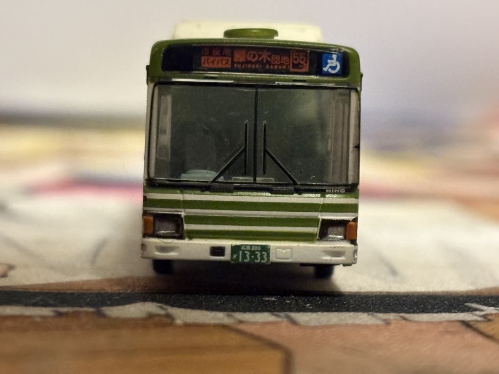 全国バスコレクション JB026 広島電鉄 : 趣味の日誌 オタクの時間