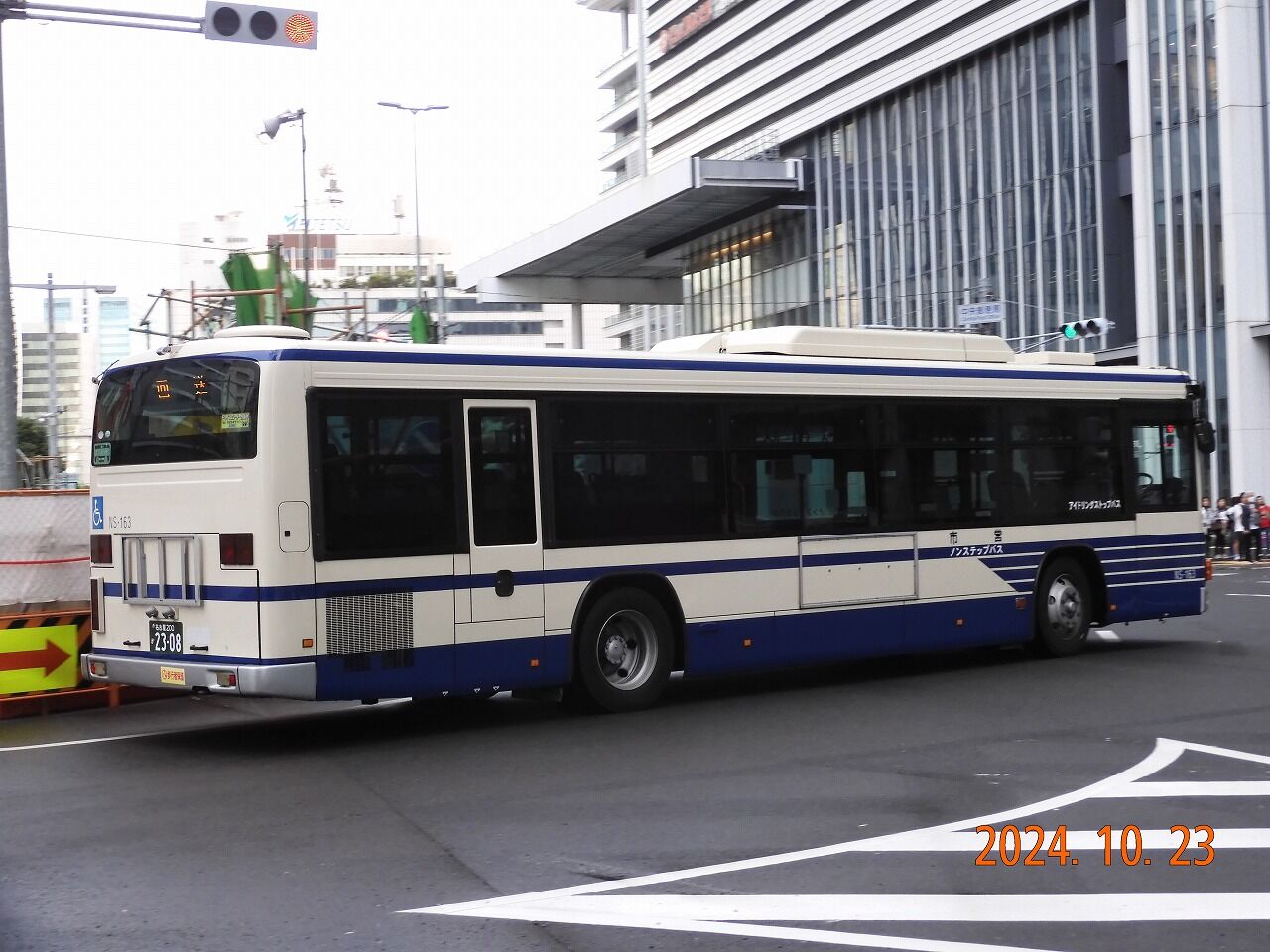 名古屋市営バス 気が付いたら最古参車の代に… PDG‐代の姉妹車