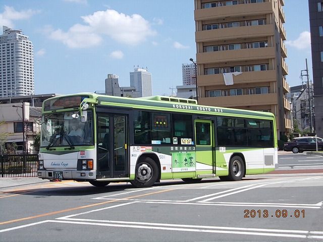 国際興業 ありがとう9073号車 最後の旧塗装車両で行く 懐かしの都