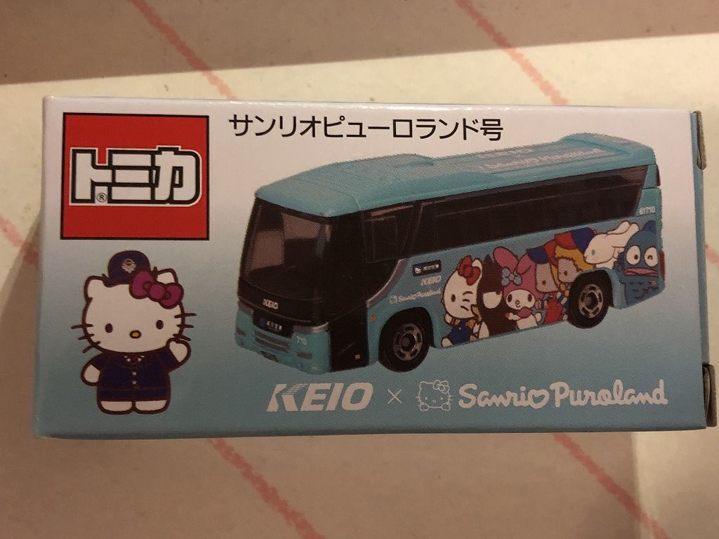 トミカ 京王バス サンリオピューロランド号 水色 東急ファンのブログ トミカ 京王バス サンリオピューロランド号 水色 東急ファンのブログ