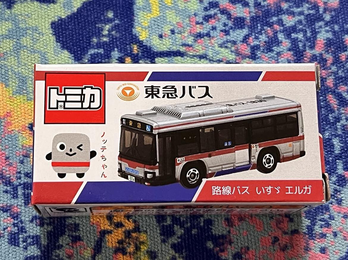 トミカ 東急バス 路線バス いすゞエルガ : 趣味の日誌 オタクの時間