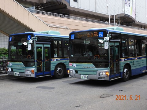 仙台市営バス 2年ぶりにふそう納車！ 2020年度新車 : 趣味の日誌
