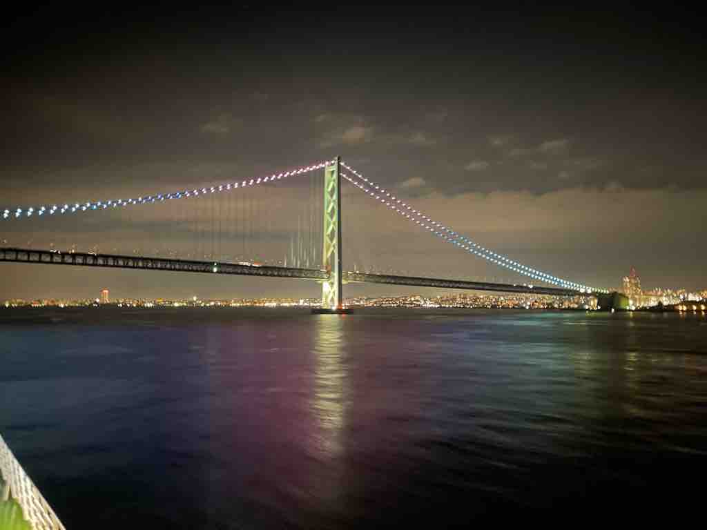 番外編）明石海峡大橋や瀬戸大橋、来島海峡大橋の美しさや巨大さを真下
