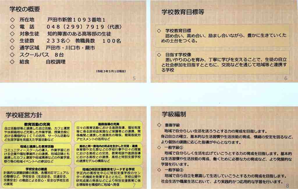 埼玉県立戸田かけはし高等特別支援学校を 戸田市議会で視察いたしました 戸田市に住むと楽しいな