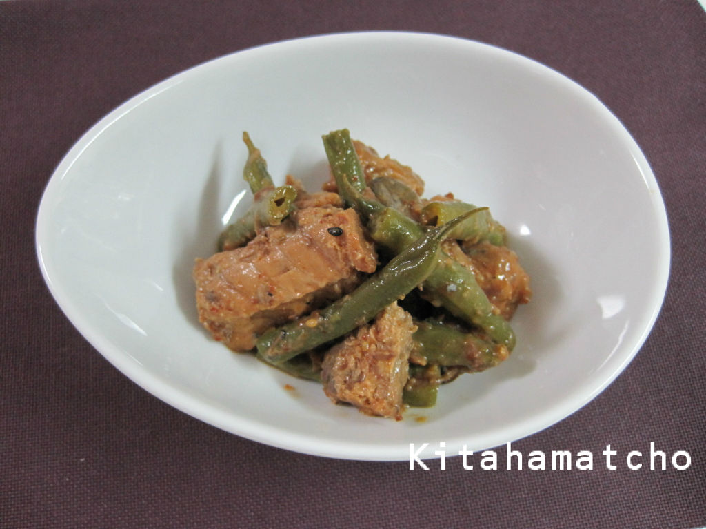 煮物 いんげん の