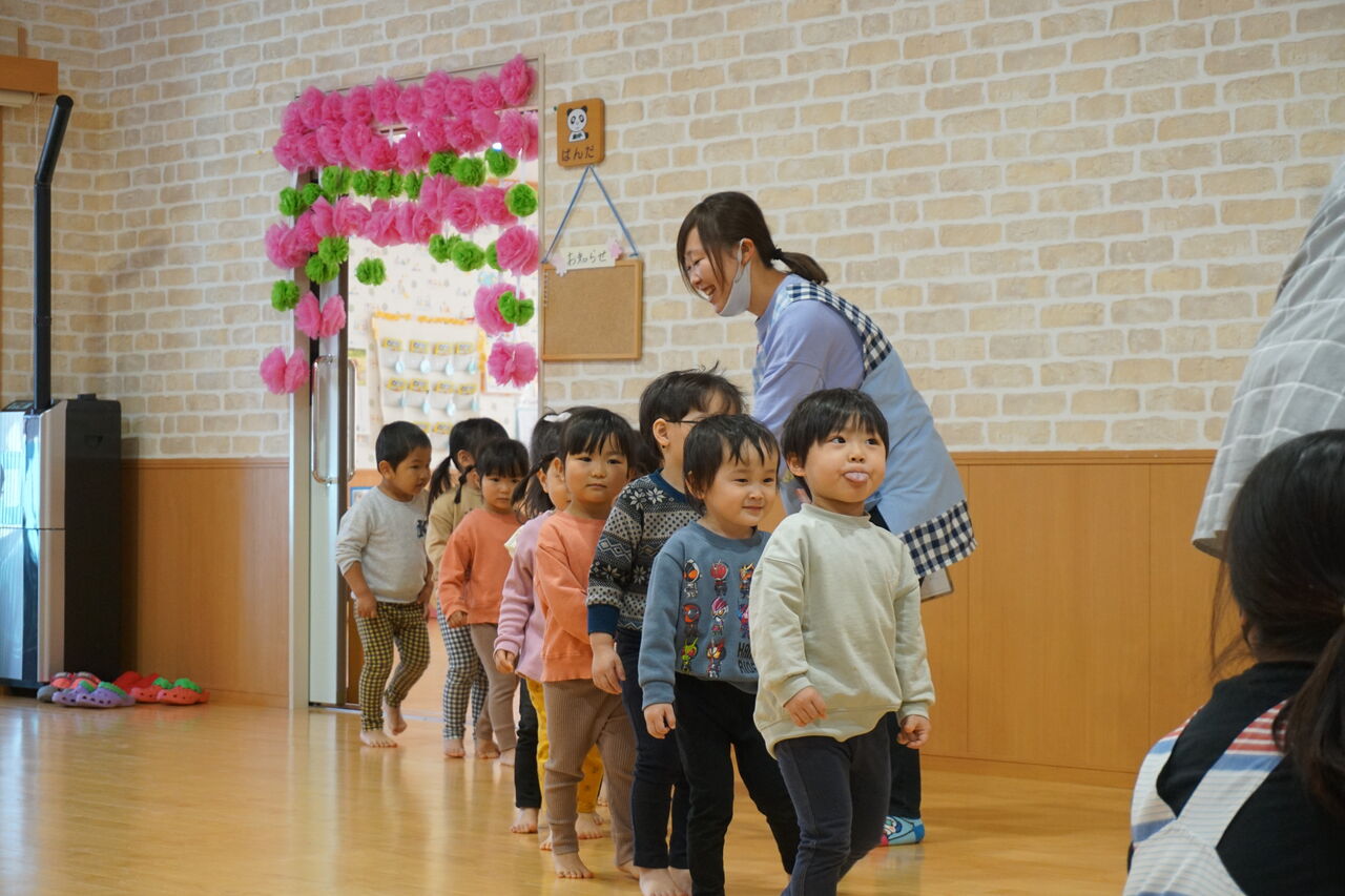 うさぎ組 お別れ会 きたはら幼稚園のブログ