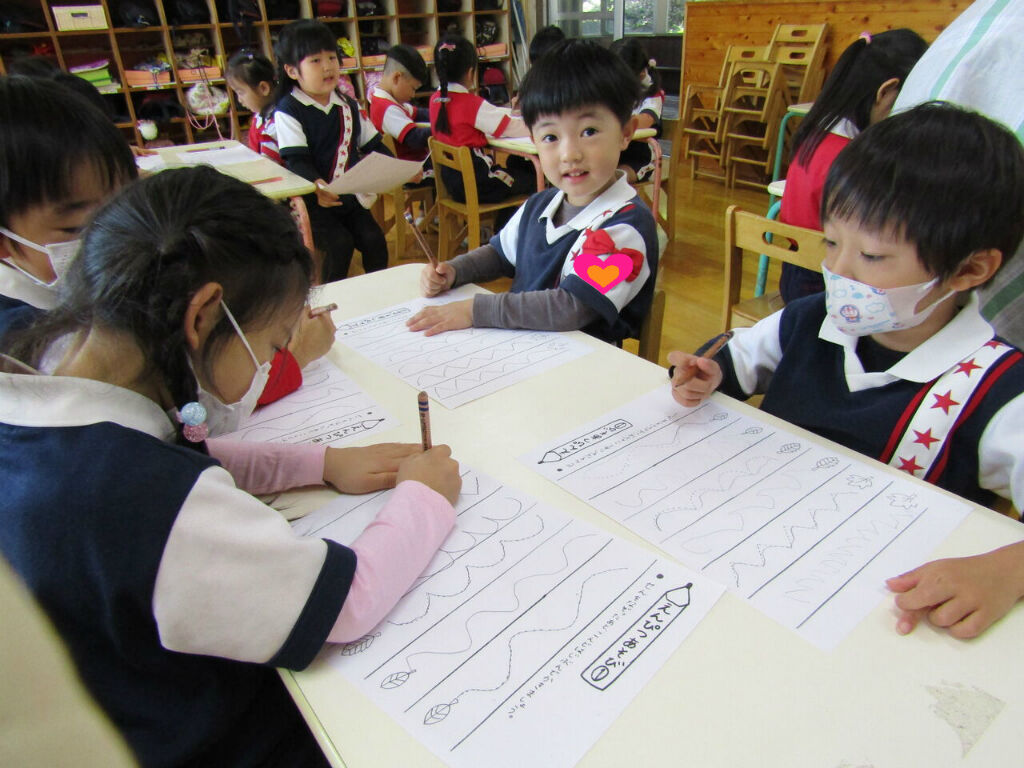 鉛筆あそびと戸外遊び たんぽぽ組 きたはら幼稚園のブログ