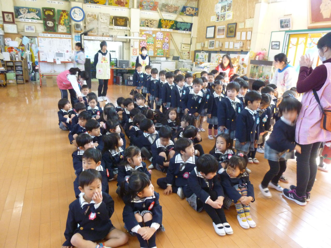 幼稚園　終了式 修了式☆年少・年中組 : きたはら幼稚園のブログ