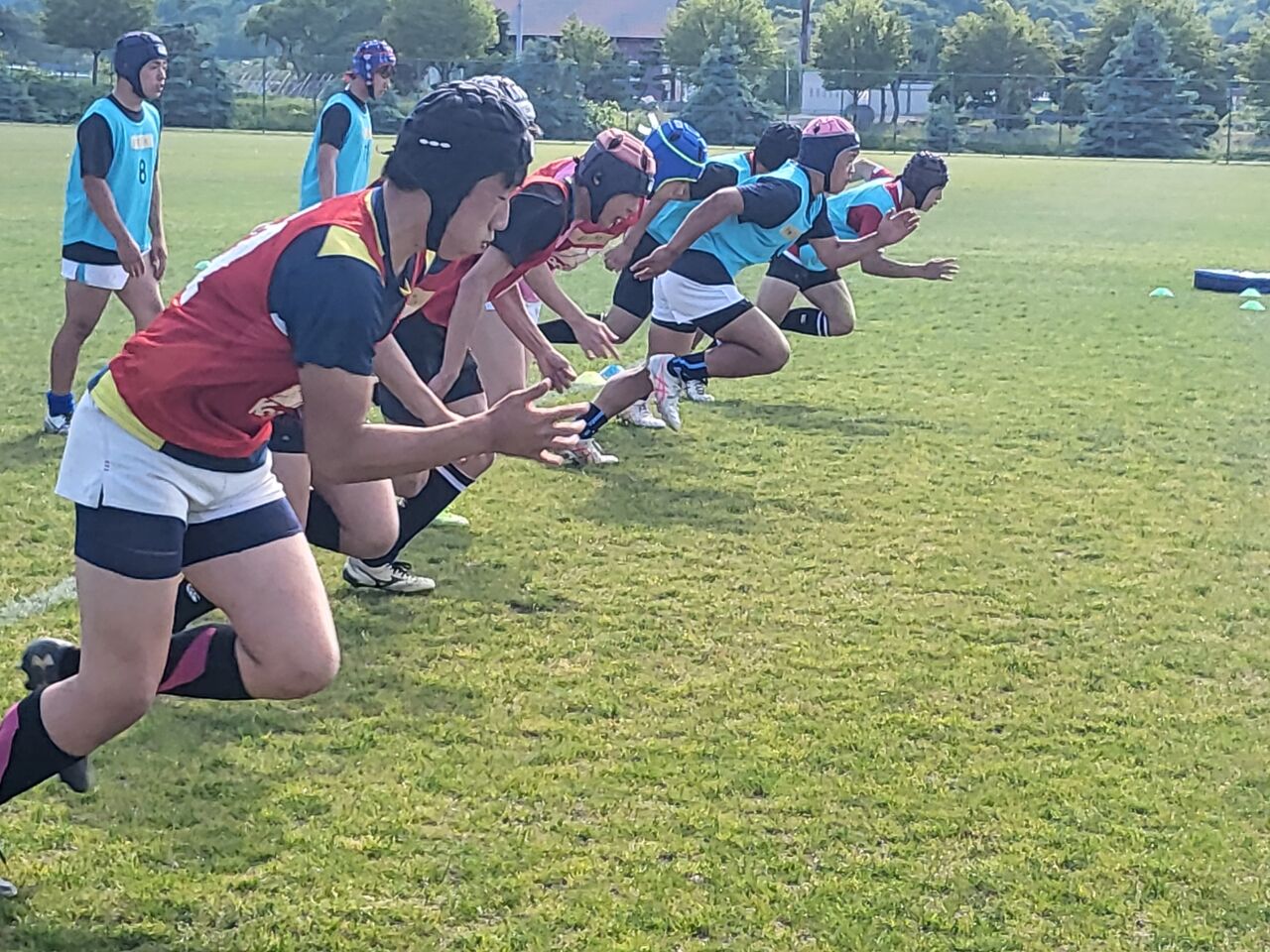 U17北海道代表候補合宿に 北見工業高校ラグビー部