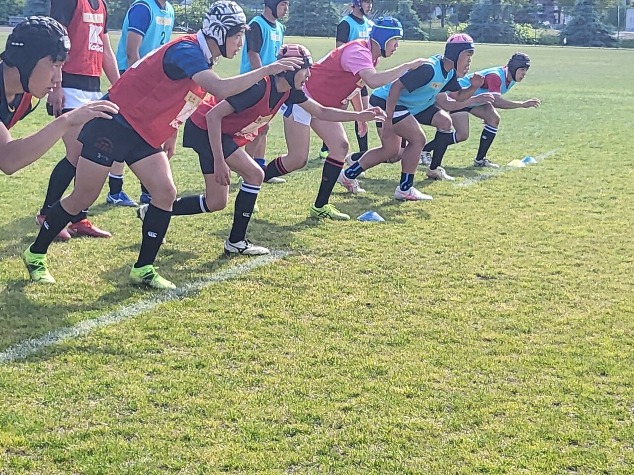 U17北海道代表候補合宿に 北見工業高校ラグビー部