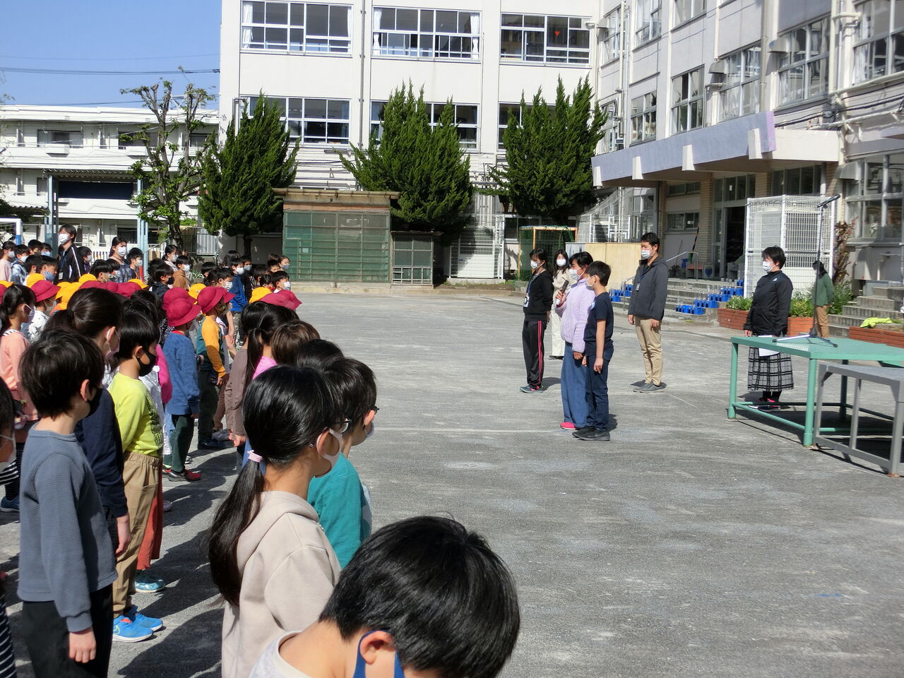 あいさつ 足立区立北三谷小学校blog