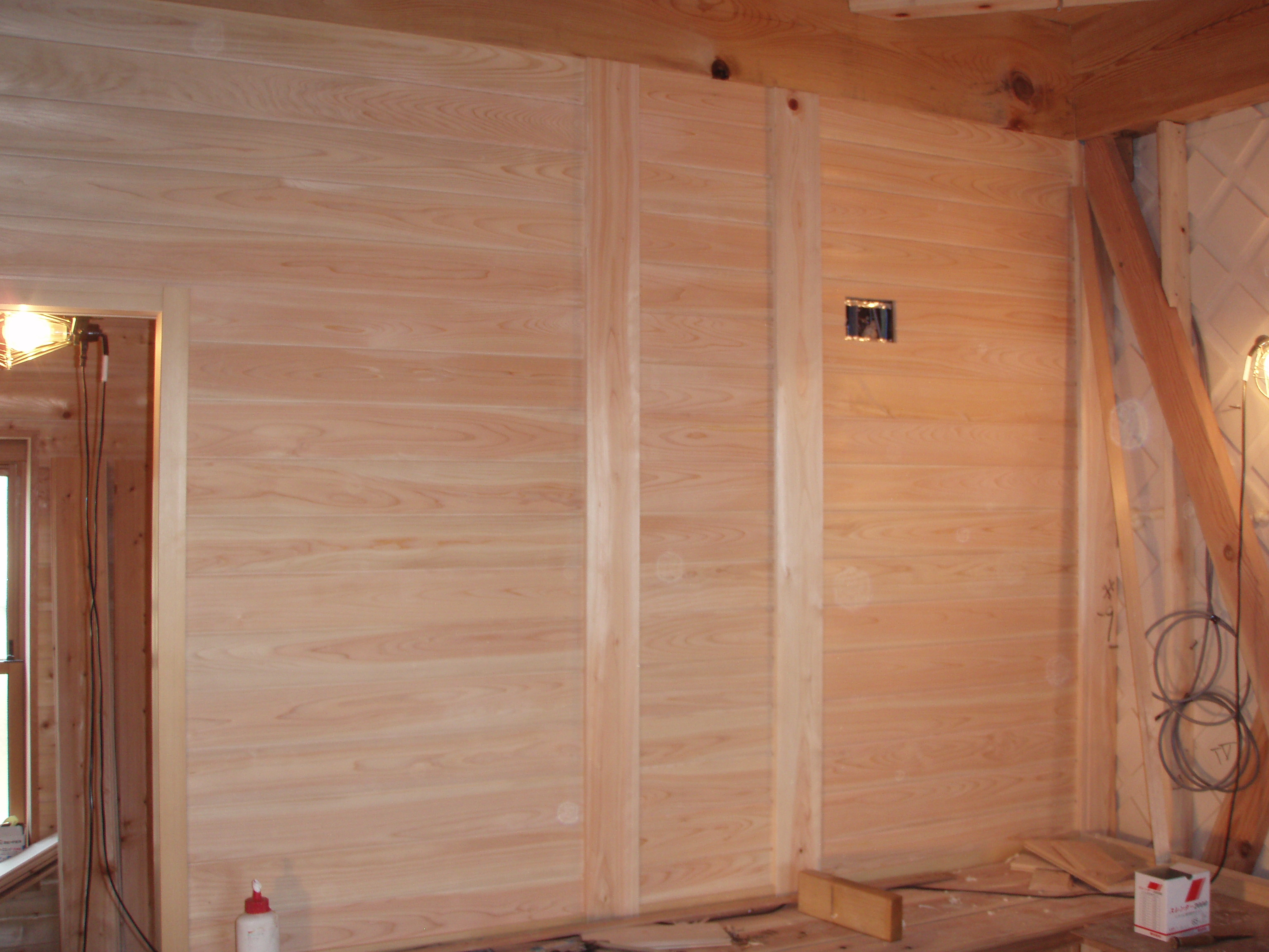 ダイニング壁板 材木屋がつくる木の家 縁側日記 長野県 北島屋