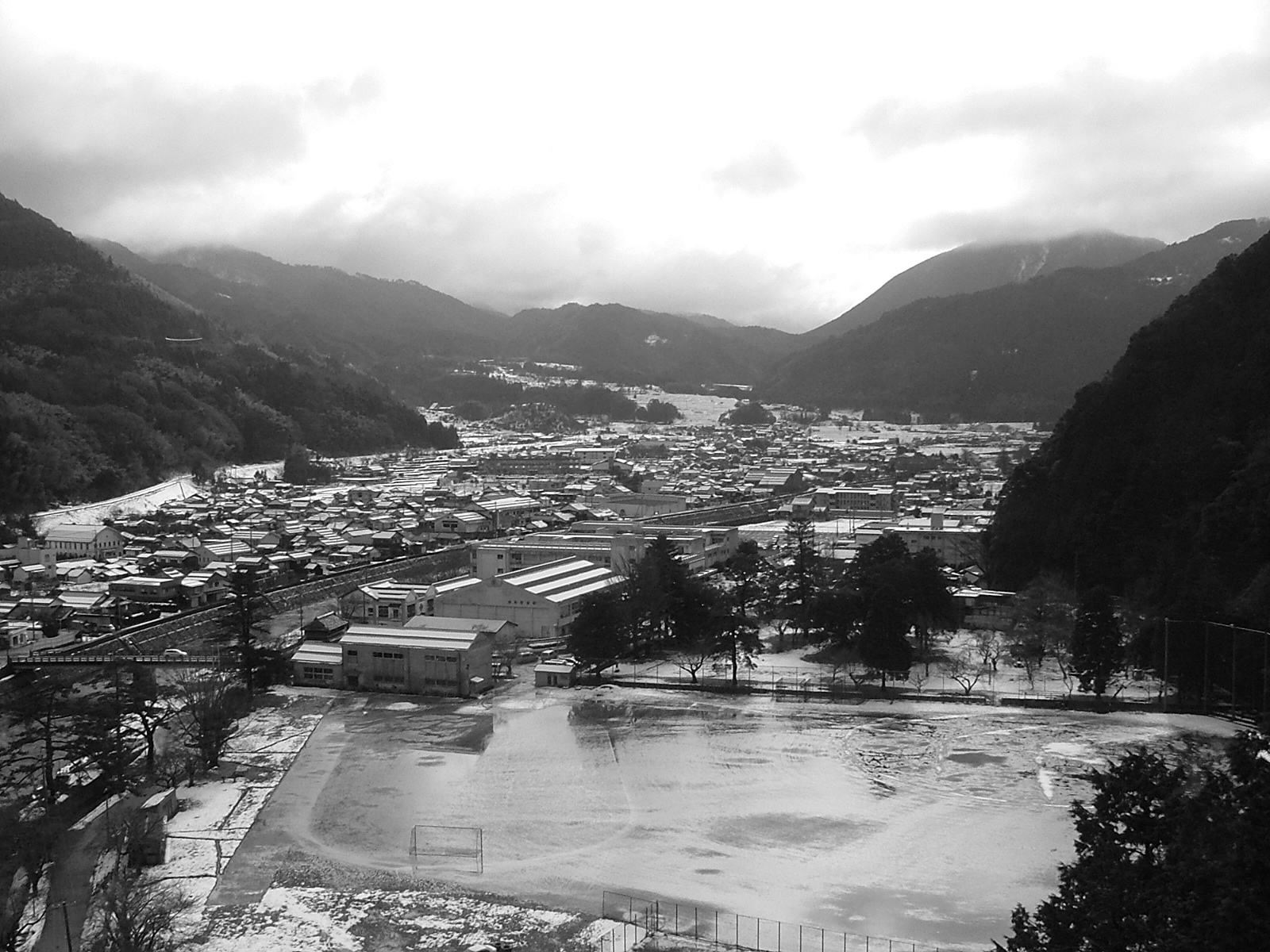 島根県津和野町と山口市阿東徳佐の雪景色 : 北浦自然観察会