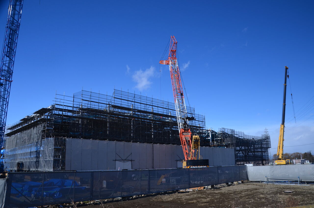 安曇野市新総合体育館建設中 長野県安曇野市在住 kitazawaのブログ