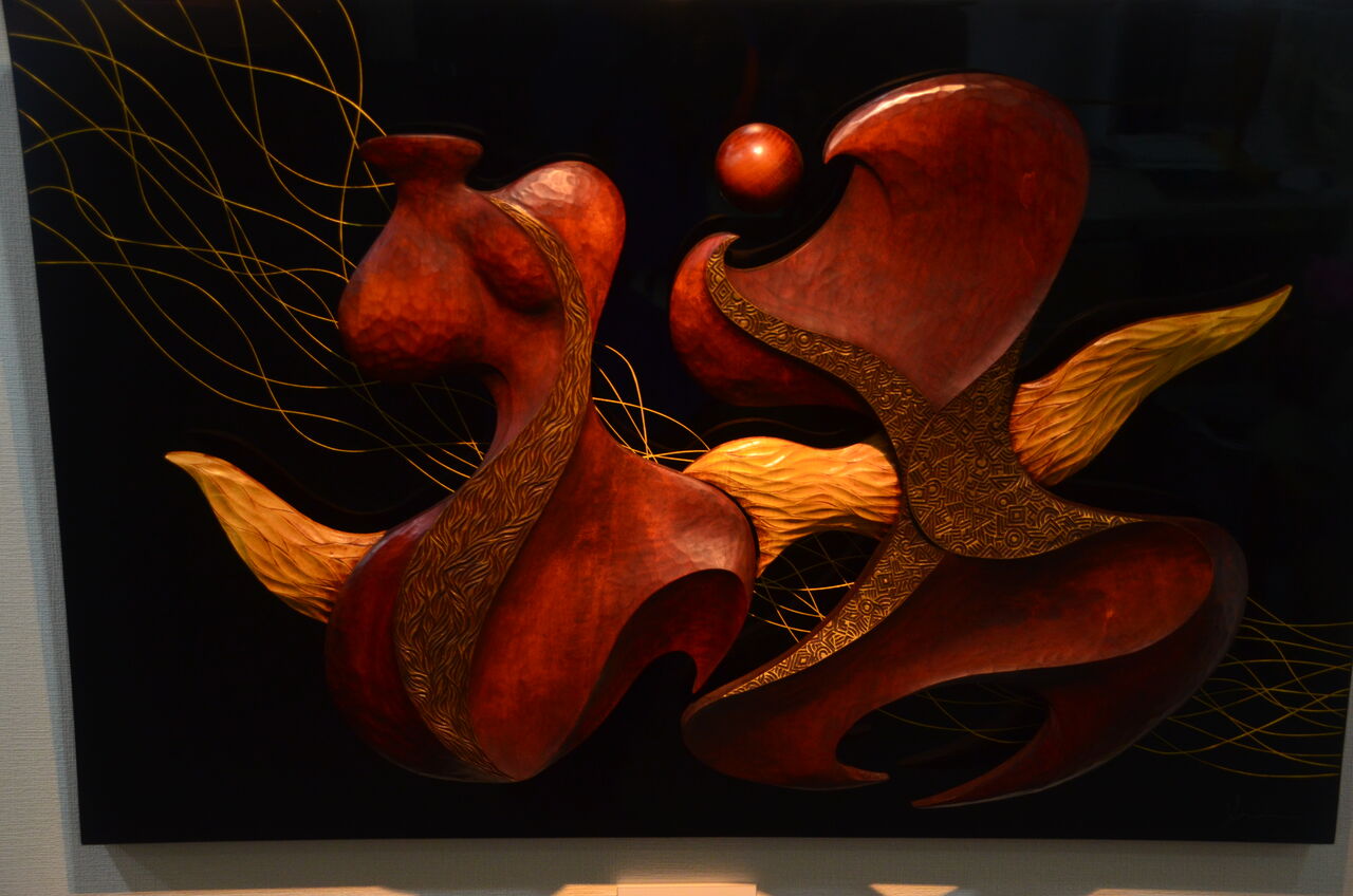 94.「奈良薬師寺」髙橋一善 油絵