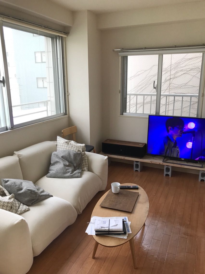 リビングの家具配置に悩む 食生活日記