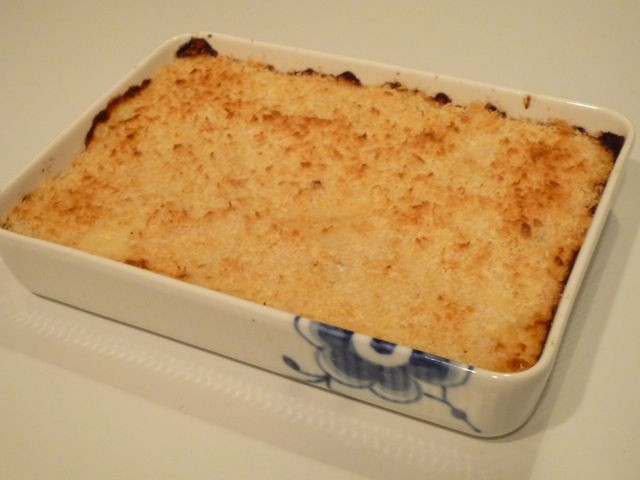 タラとじゃがいものパン粉焼き 食生活日記