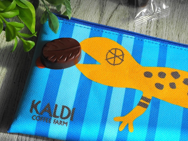 カルディのカカオの森『トカゲ』ペンケース＆缶チョコがかわいすぎ