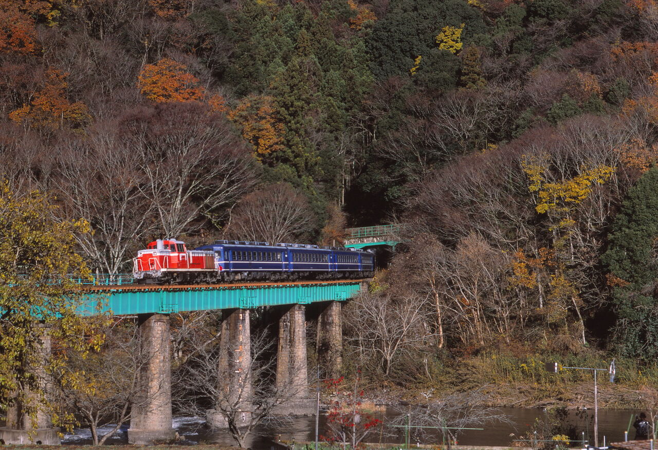水郡線 第4久慈川橋梁のDE10 : 鉄橋のある鉄道風景のblog