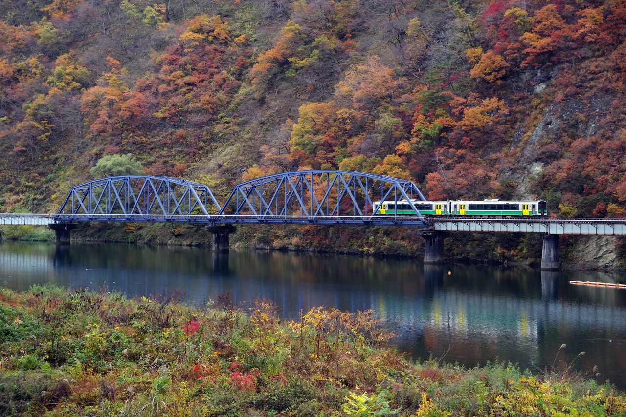 新商品】第一只見川橋梁 Nゲージ 組立済 只見線 第8只見