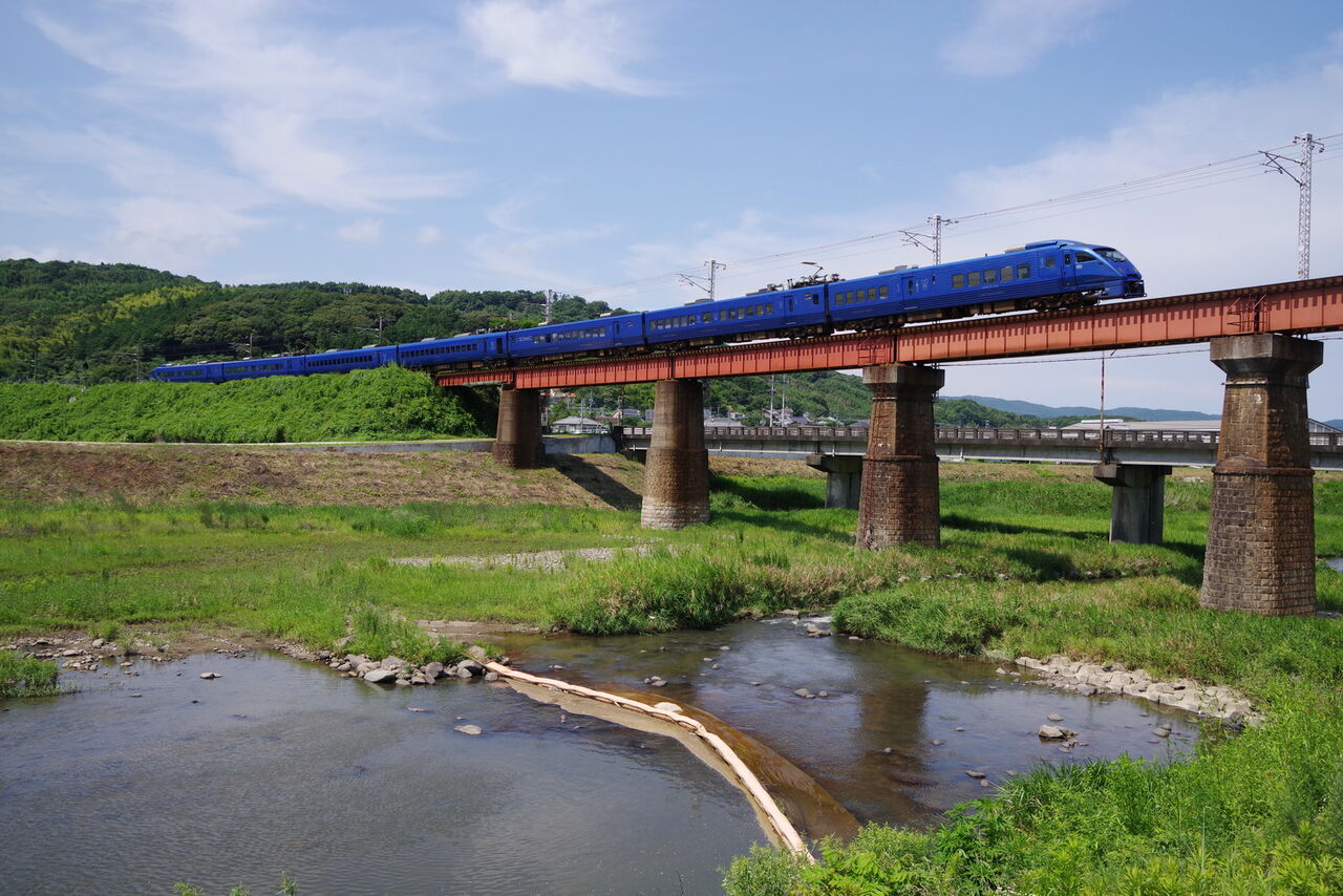 日豊本線 第6八坂川橋梁のソニック : 鉄橋のある鉄道風景のblog