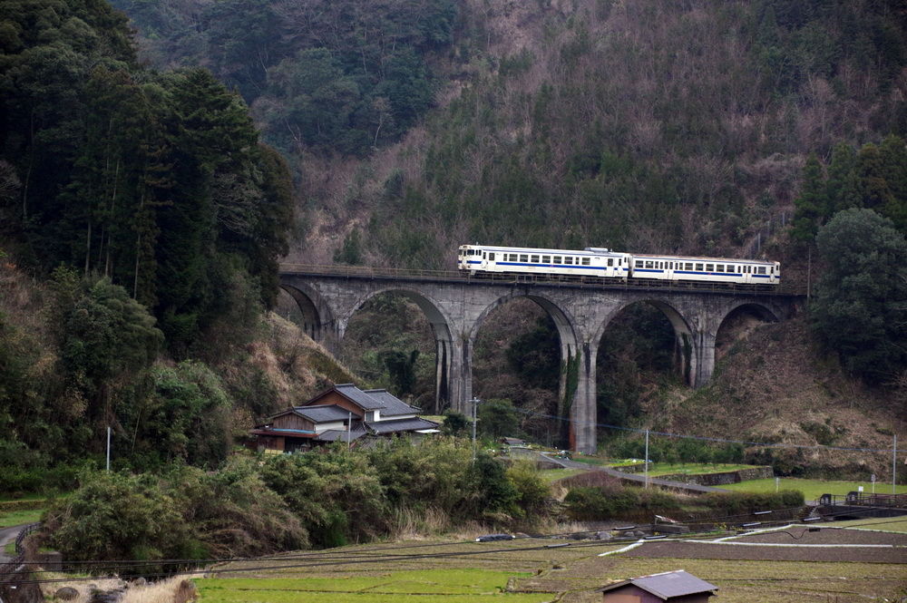 鉄橋のある鉄道風景のblog