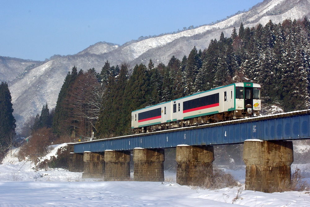 鉄橋のある鉄道風景のblog