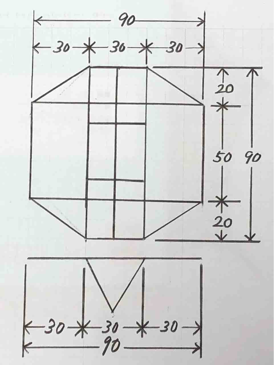 立体八角凧ー1 : 凧男（定年からの凧遊び）