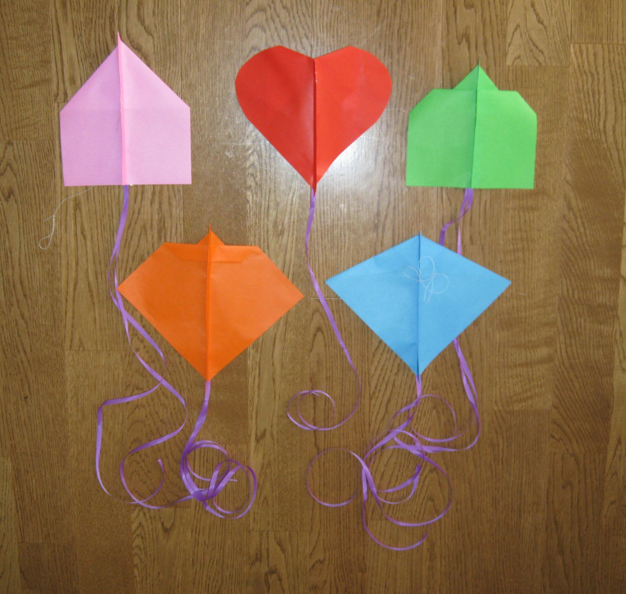 ０９ 折り紙凧 凧男 定年からの凧遊び