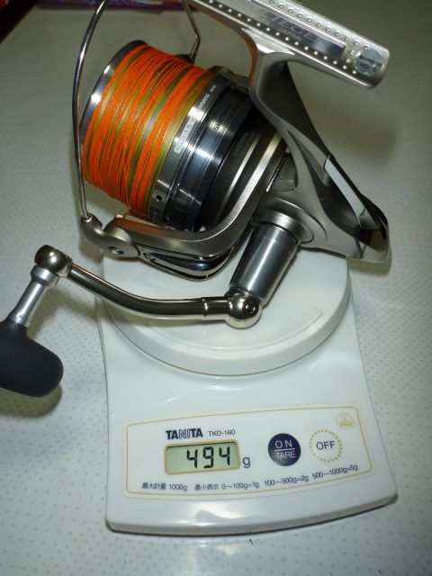 スーパーエアロフリーゲンsdに固定スプール装着 １２３通信