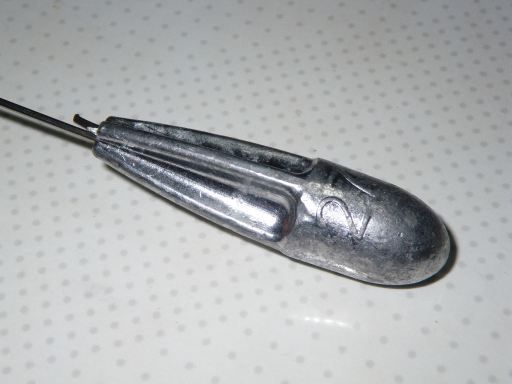 自作投げ釣り用錘 １２３通信