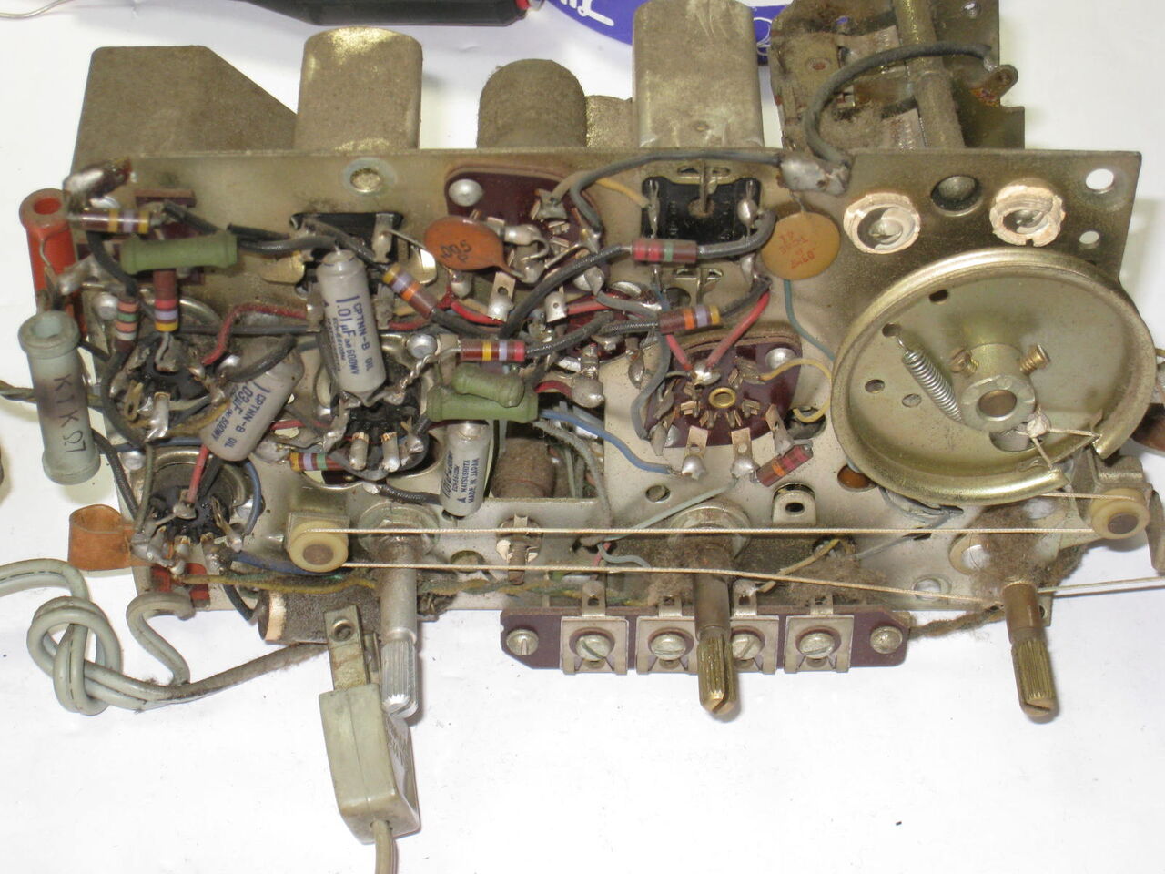 真空管ラジオ ナショナルRE-260の修理 : 真空管ラジオ修理キッシー工房