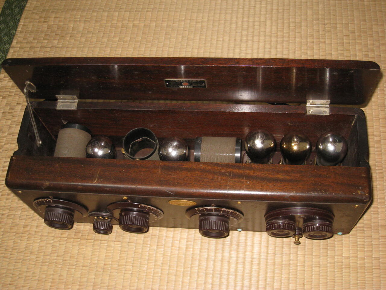 米ATWATER KENT社 Model20の修理 : 真空管ラジオ修理キッシー工房