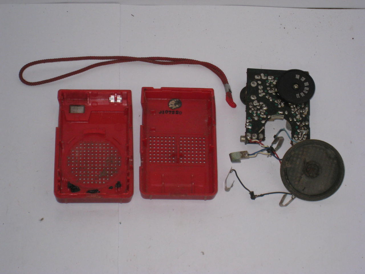 6石トランジスタラジオの修理 ナショナルR-1028 : 真空管ラジオ修理