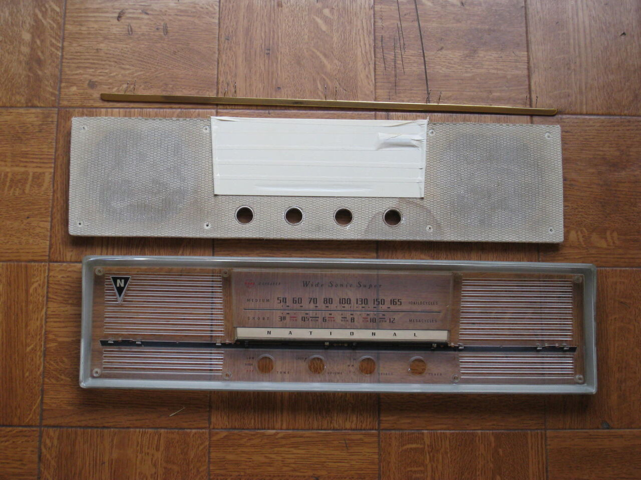 ナショナル真空管ラジオDX365の修理 : 真空管ラジオ修理キッシー工房