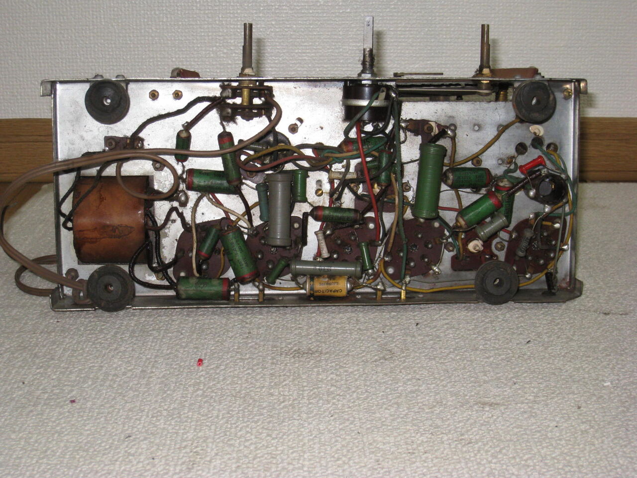 ST管五球スーパーラジオ シャープAR310の修理 : 真空管ラジオ修理