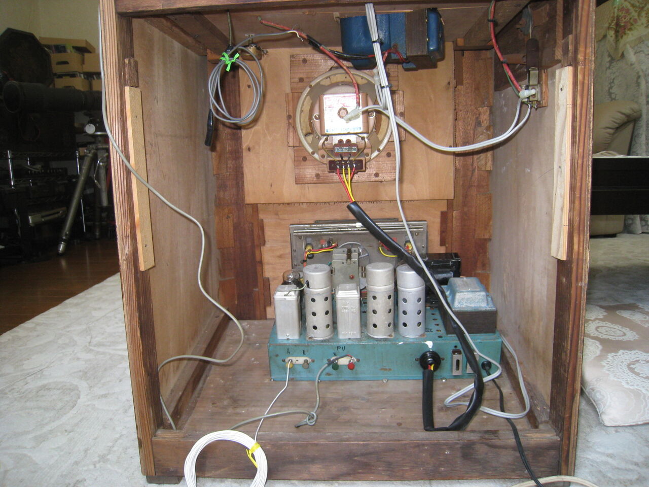 電蓄の修理 : 真空管ラジオ修理キッシー工房