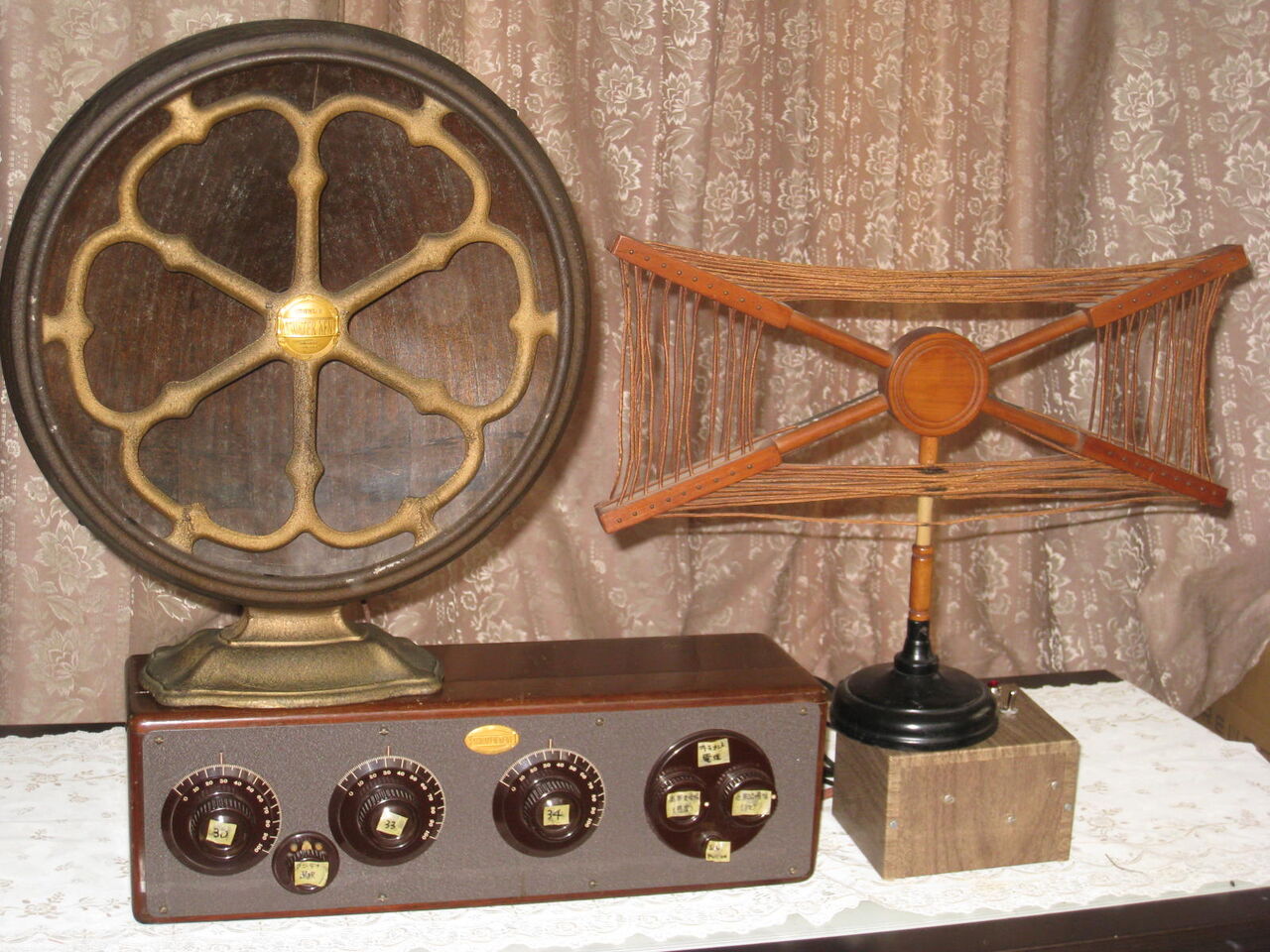 米ATWATER KENT社 Model20の修理 : 真空管ラジオ修理キッシー工房