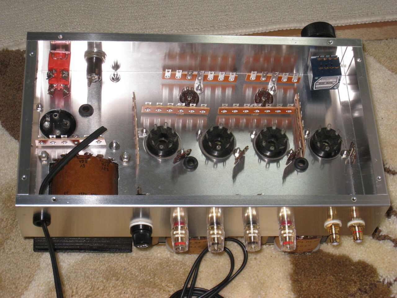 同時進行35C5やめて6V6PPに➀ : 真空管ラジオ修理キッシー工房