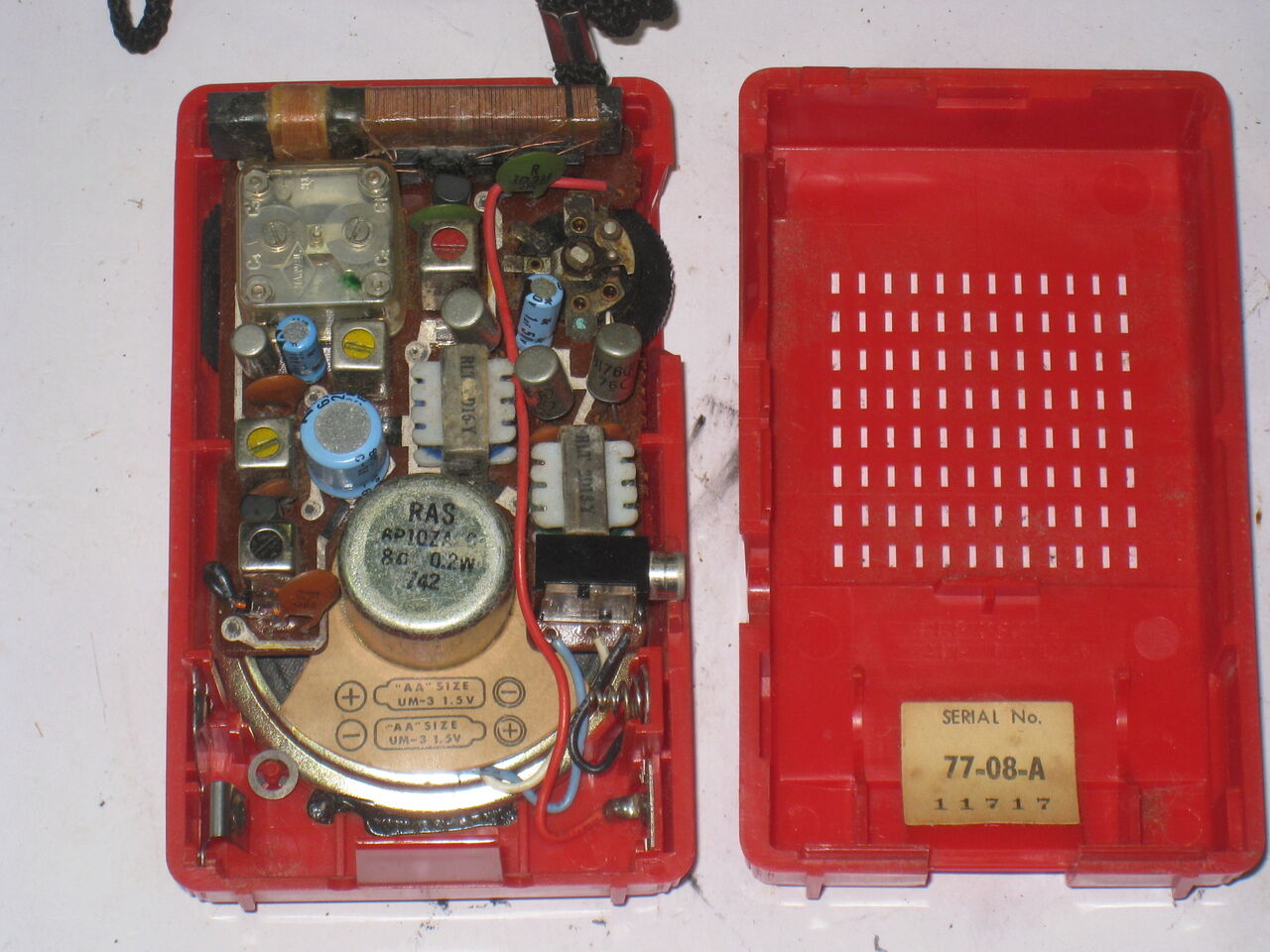 新ポケラジの修理・・・① : 真空管ラジオ修理キッシー工房