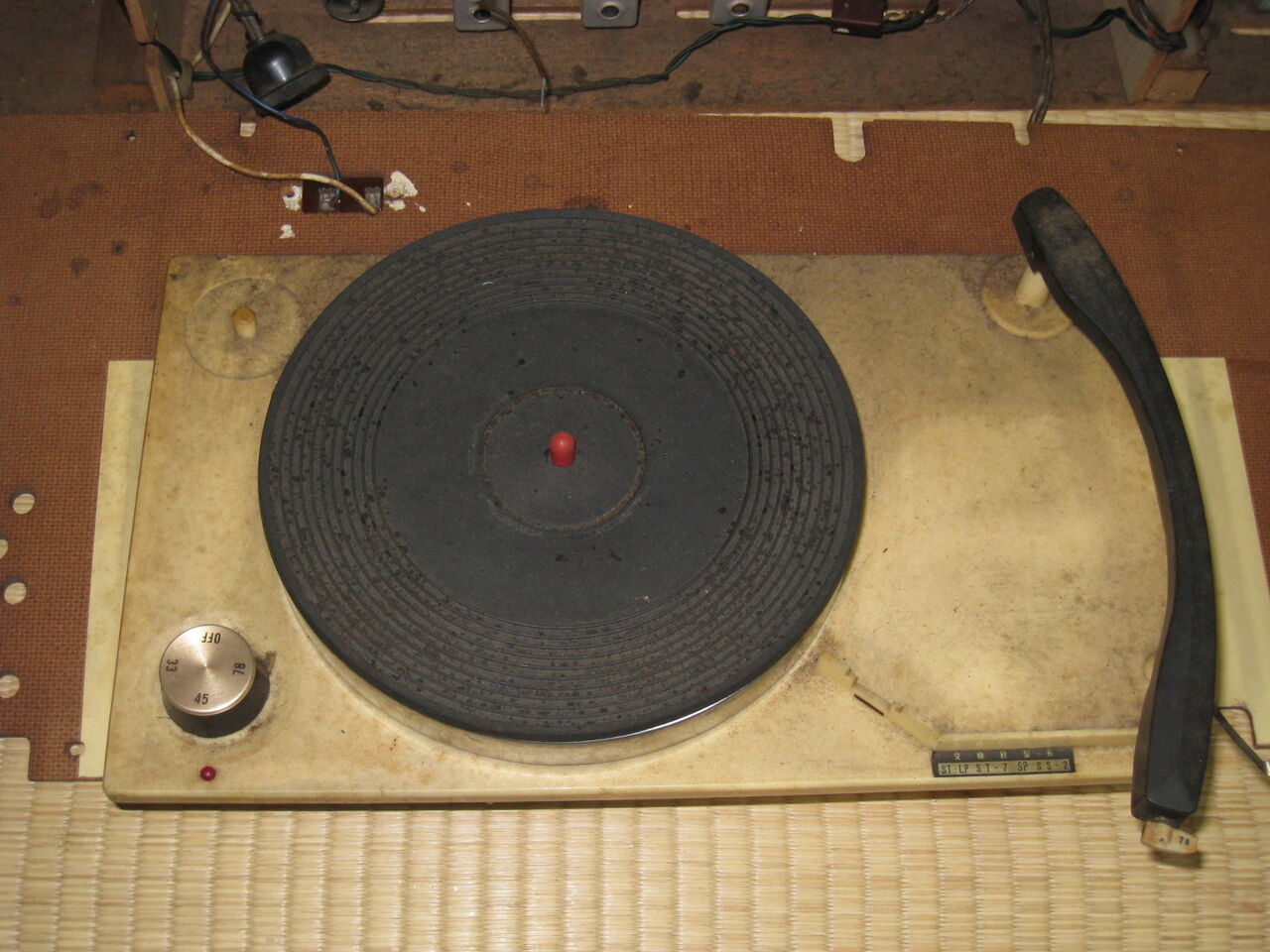 日本ビクター STL-163-FC真空管9球AM/FMラジオレコードプレーヤー 