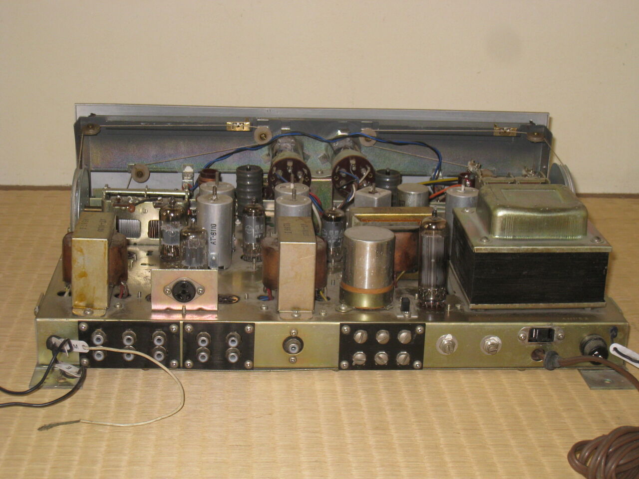 パイオニア真空管ステレオの修理 : 真空管ラジオ修理キッシー工房