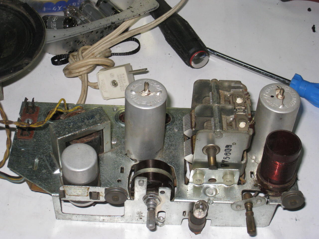 ナショナルCX-435の修理 : 真空管ラジオ修理キッシー工房