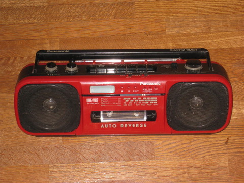 【メンテナンス済み】National ナショナル　ラジカセ　RX-1540 National／ナショナル／ラジカセ／RX-1540／メンテナンス済み