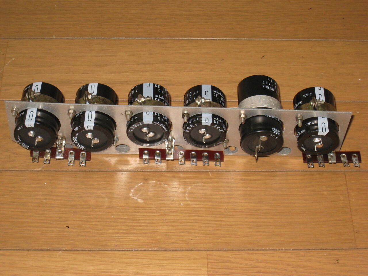 6GB8真空管アンプ シャーシ完成 : 真空管ラジオ修理キッシー工房