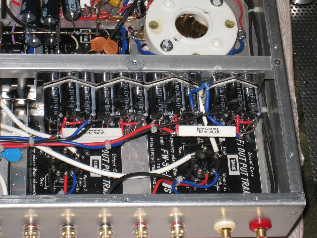 211シングルアンプ完成 : 真空管ラジオ修理キッシー工房