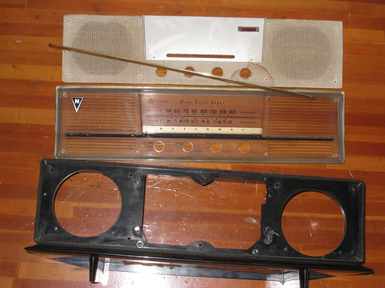 ナショナル真空管ラジオDX365の修理 : 真空管ラジオ修理キッシー工房